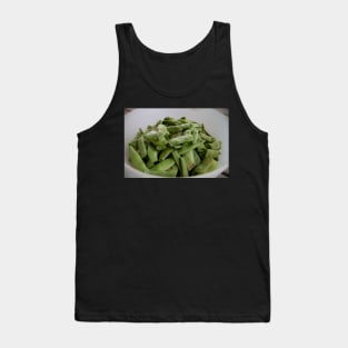 Green beans raw cut Tank Top